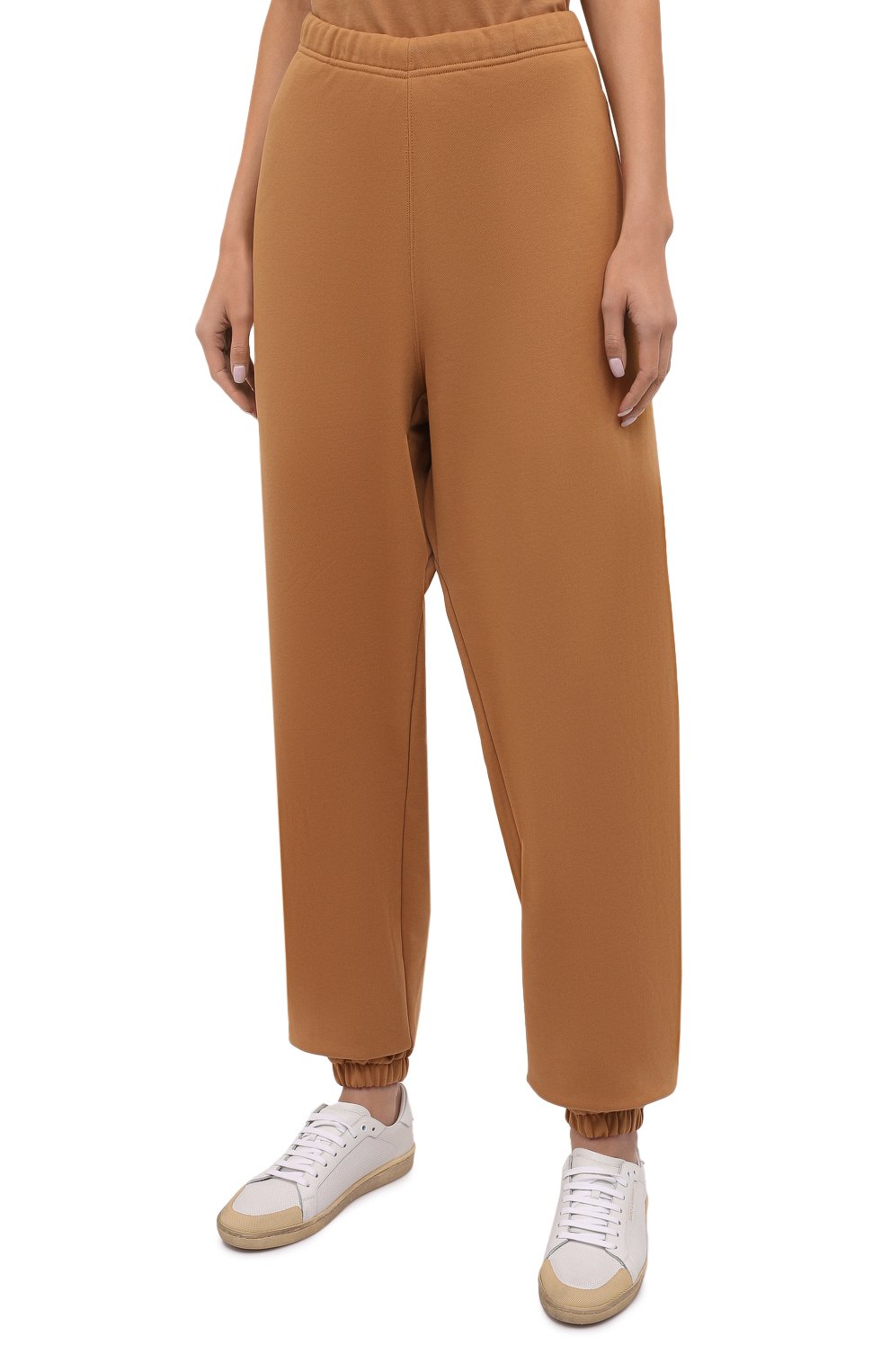 Хлопковые джоггеры HERON PRESTON FOR CALVIN KLEIN горчичного цвета по цене 18250 руб., арт. K10K108244, фото 3 Хлопковые джоггеры HERON PRESTON FOR CALVIN KLEIN, арт. K10K108244, фото 3