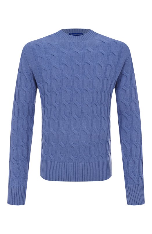 Джемпер из шерсти и кашемира Andrea Campagna M5625-6135V Голубой M5625-6135V