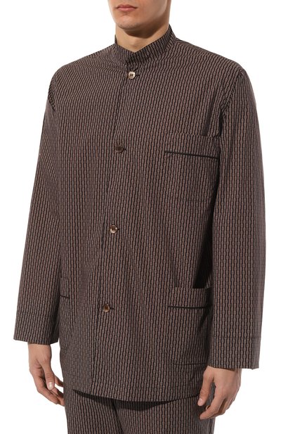 Хлопковая рубашка ZILLI, арт. PZS012ZS84002ZSG18336, фото 3