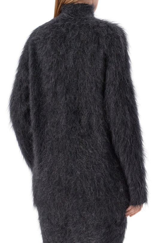 Шерстяной свитер Giuseppe di Morabito 05FW2KNT372X 05444 Серый  05FW2KNT372X 05444 Фото 4