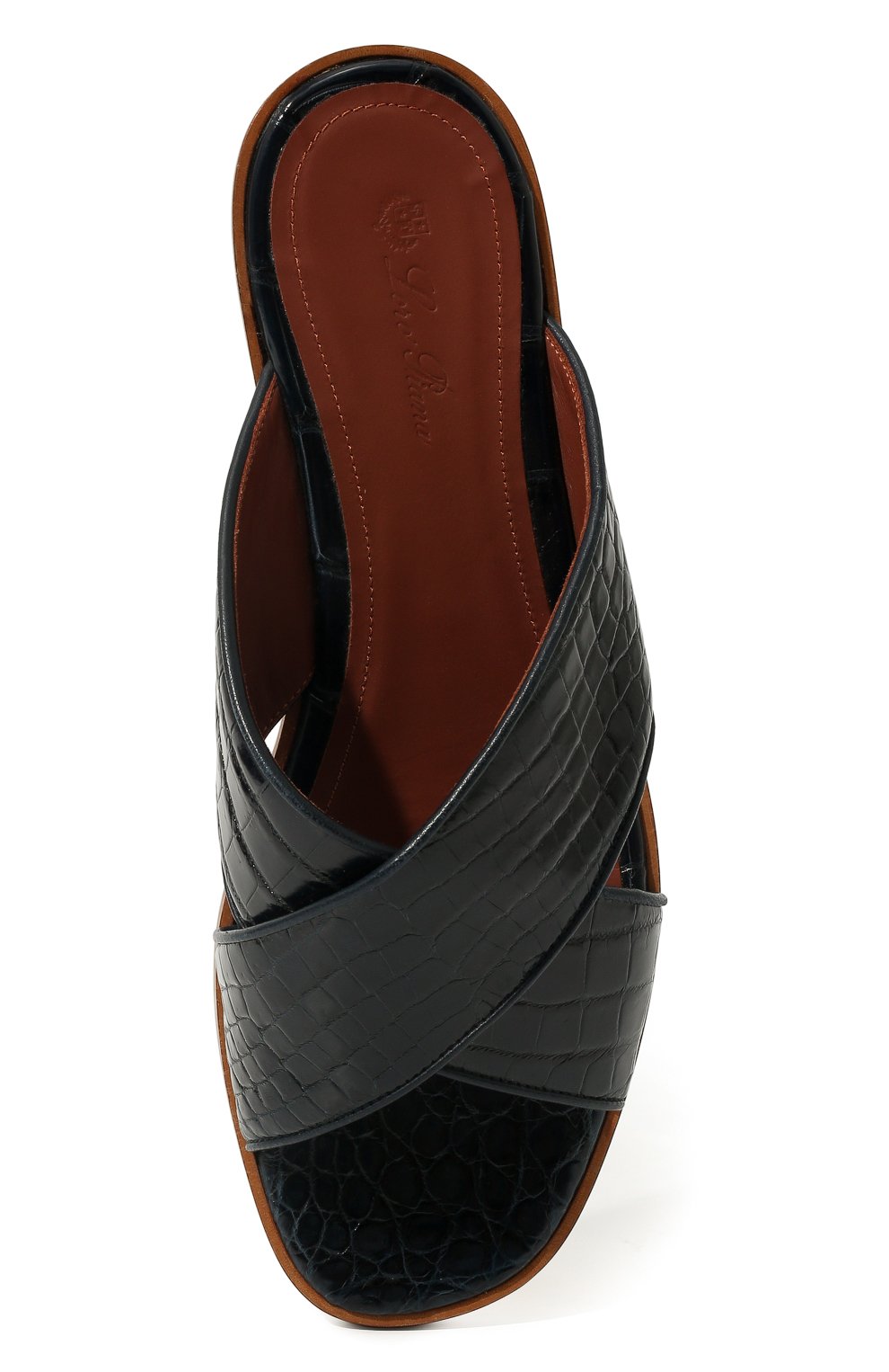 Шлепанцы emma из кожи крокодила LORO PIANA, арт. FAI5009/CNIL, фото 6