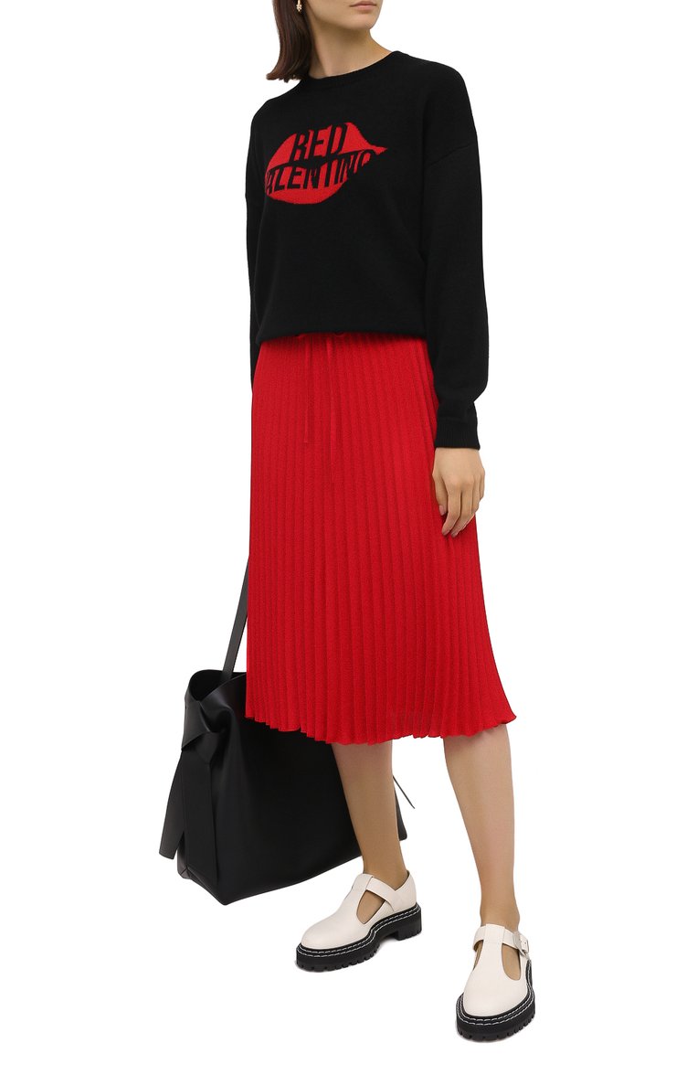 Плиссированная юбка REDVALENTINO, арт. UR0RAB85/5CY, фото 1