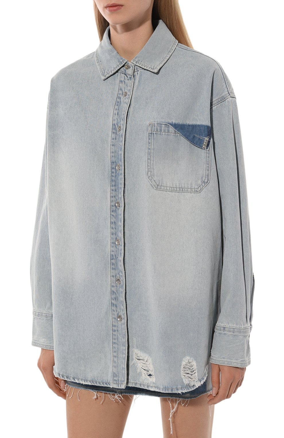 Джинсовая рубашка KSUBI, арт. WFA24SH004, фото 3