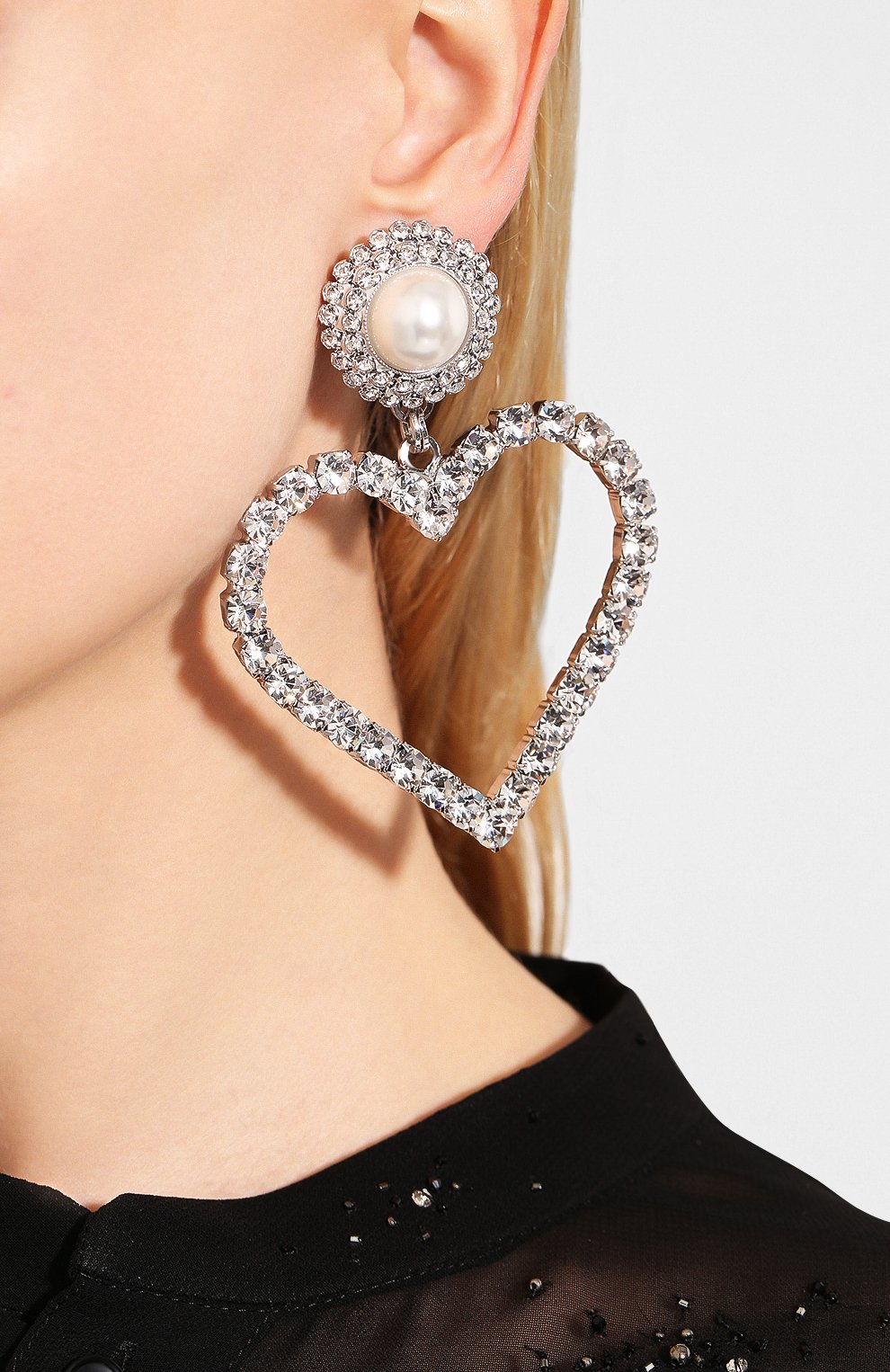 Клипсы heart ALESSANDRA RICH, арт. FABA2070, фото 2