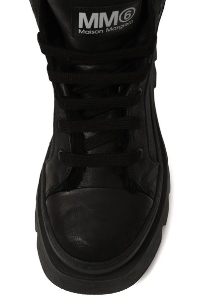 Кожаные ботинки MM6, арт. 75043/VAR4/36-40, фото 4