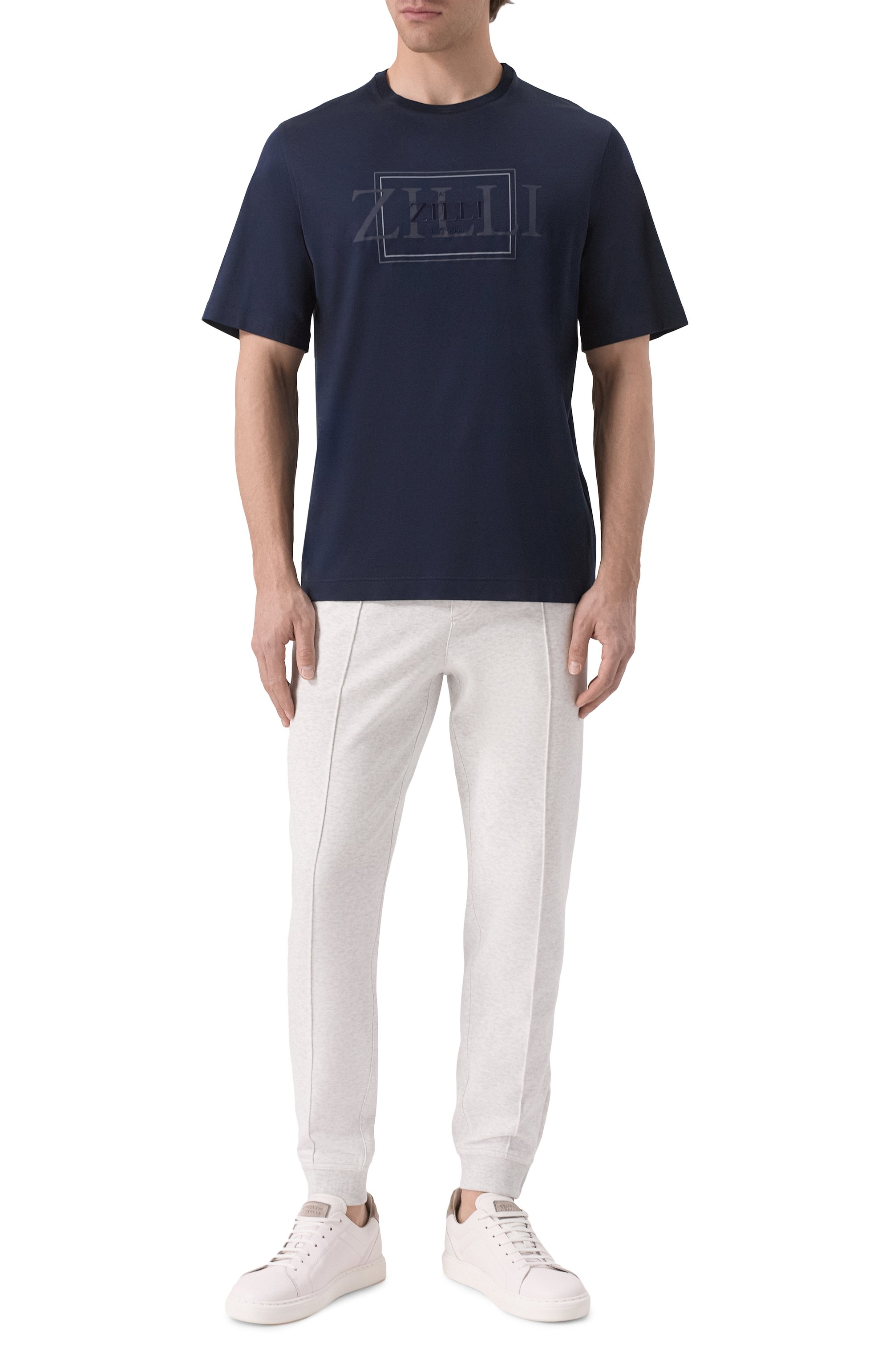 Хлопковая футболка ZILLI, арт. TSR02AM0100VDBZ00, фото 2