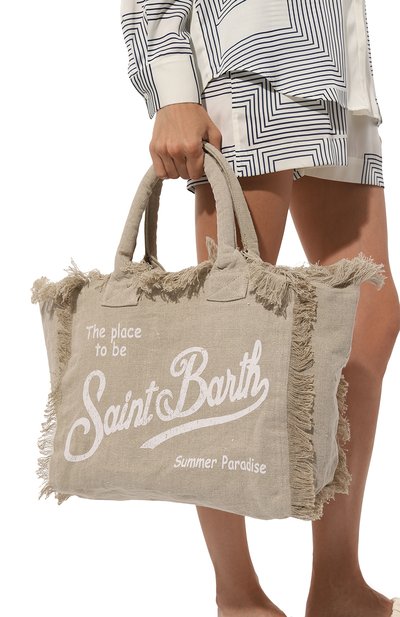 Женская сумка-тоут vanity MC2 SAINT BARTH, арт. VANITY LINEN/STBA/00122F
