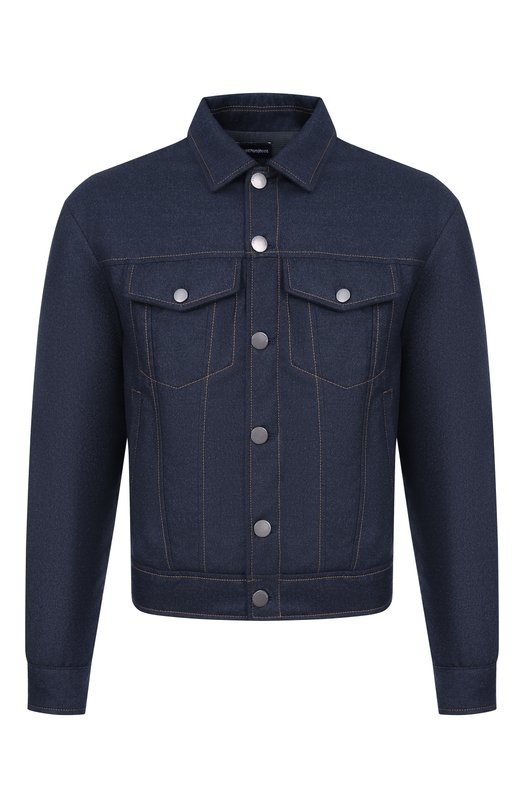 Шерстяная куртка Emporio Armani EM001951/AF19257 Синий EM001951/AF19257