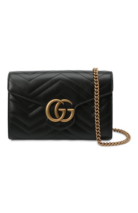 Сумка GG Marmont Gucci 474575/DTD1T Чёрный  474575/DTD1T Фото 5