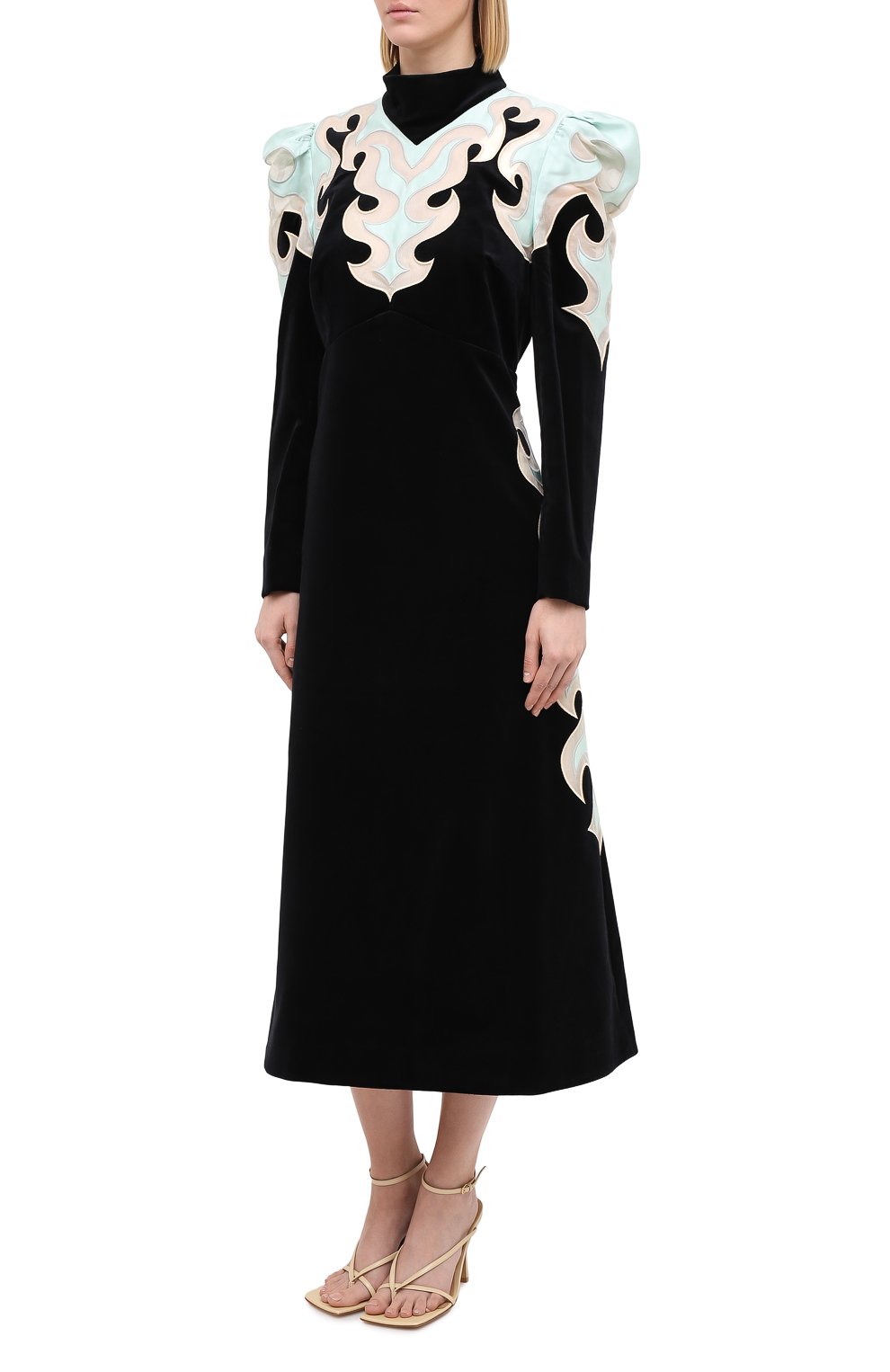 Хлопковое платье ZIMMERMANN, арт. 8702DLAD, фото 3