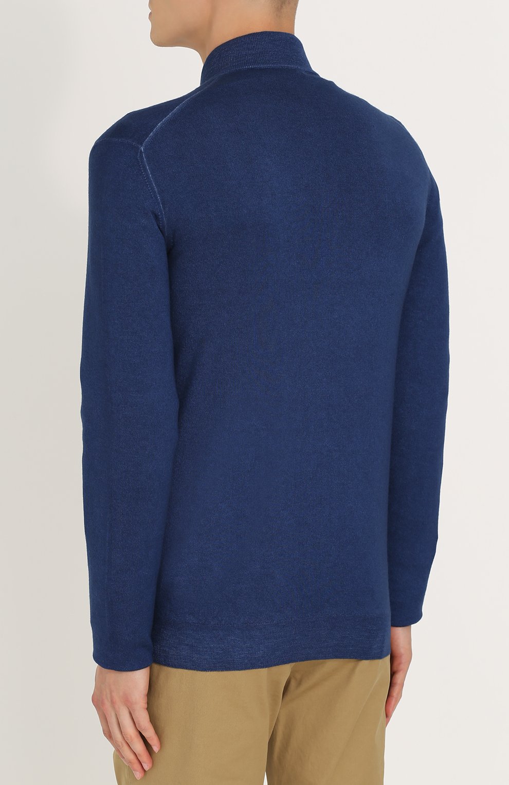 Кашемировый кардиган на молнии с воротником-стойкой LORO PIANA, арт. FAG3520, фото 4