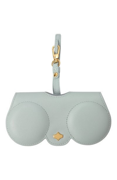Женские кожаный футляр для очков ANY DI, арт. SP101602 MINT GREEN