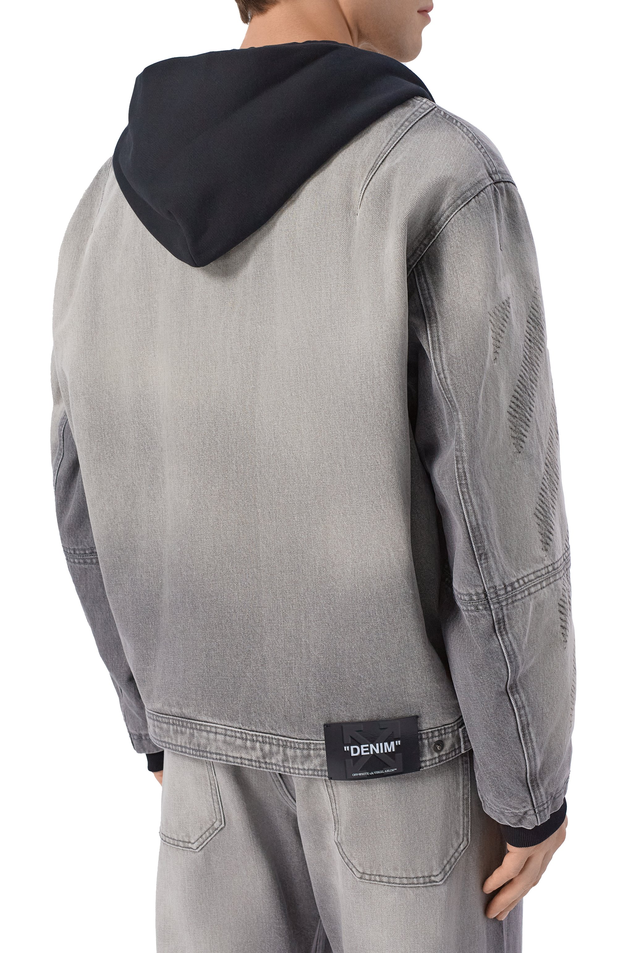 Джинсовая куртка OFF-WHITE, арт. 0MYE09MS26DEN002, фото 4