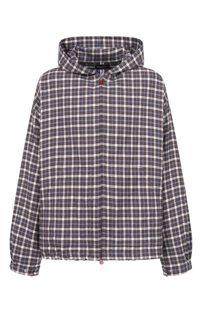 Мужская хлопковая рубашка KITON, арт. UMC015H0825907