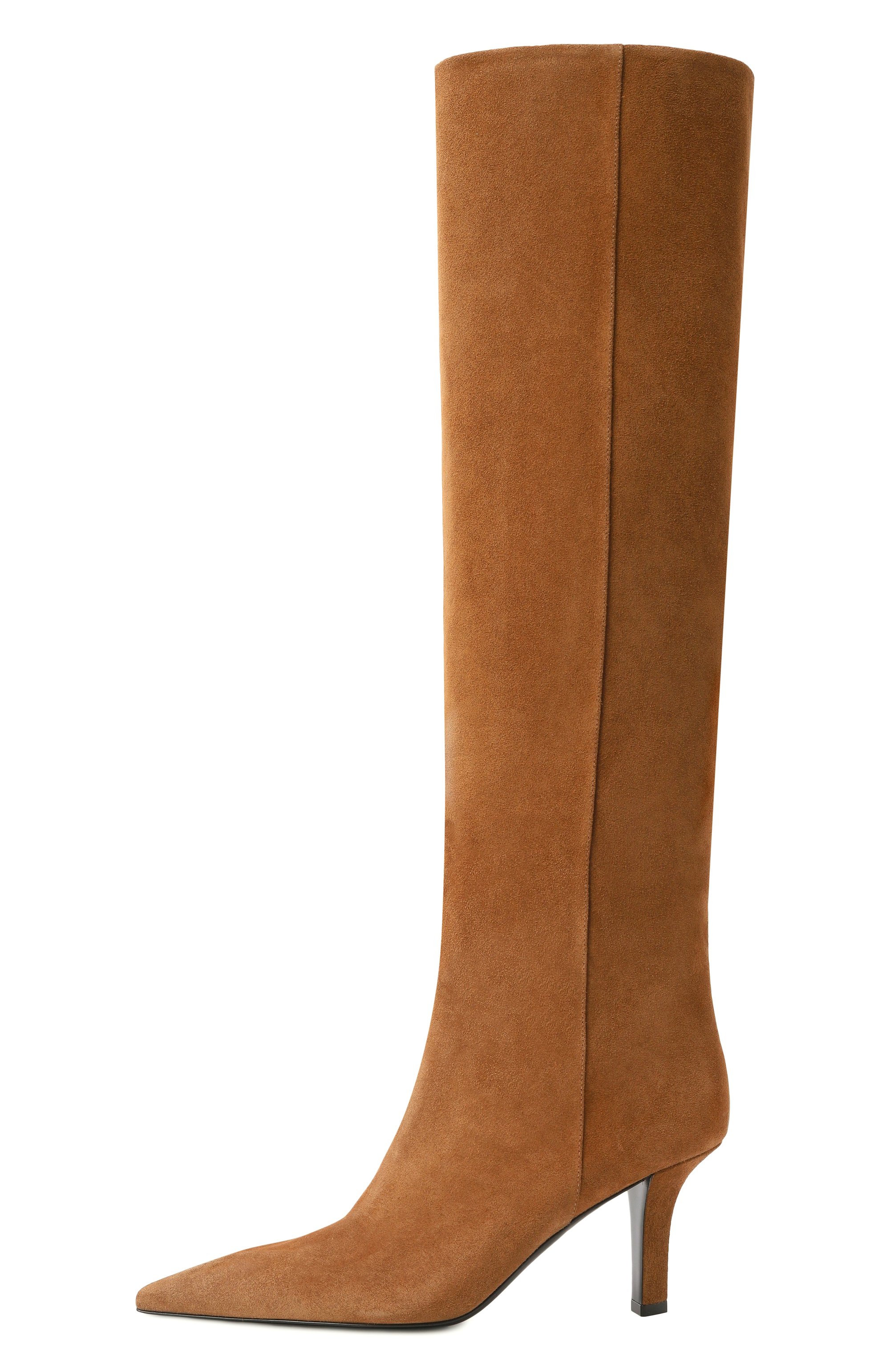 Замшевые сапоги christine slouch 80 AMINA MUADDI, арт. CHRISTINE SL0UCH B00T 80/CR0STA, фото 4