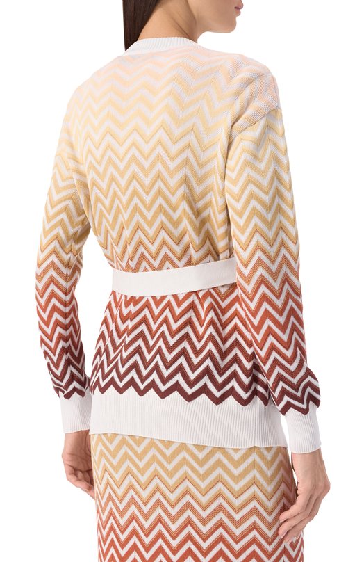 Кардиган из вискозы и хлопка Missoni DS25SM07/BK044V Разноцветный  DS25SM07/BK044V Фото 4