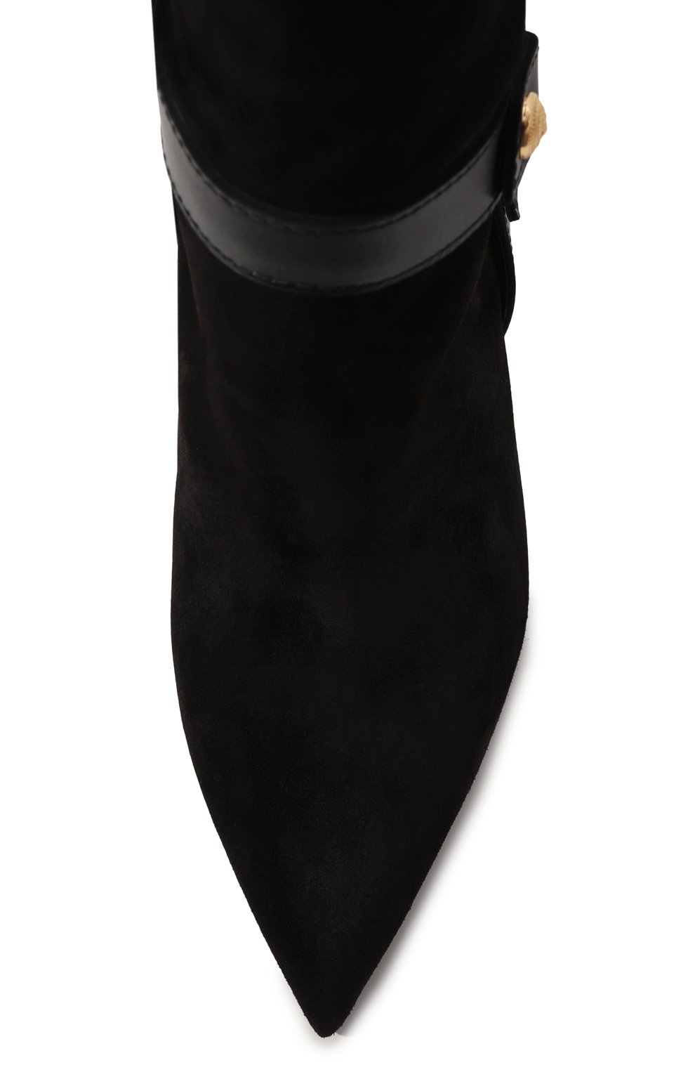 Замшевые сапоги eva 95 BALMAIN, арт. DN1TA046/LS0V, фото 6