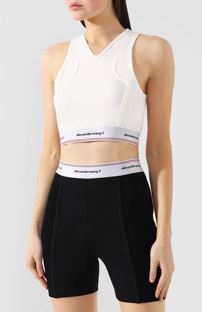 Хлопковый топ ALEXANDERWANG.T, арт. 4CC2198001, фото 3
