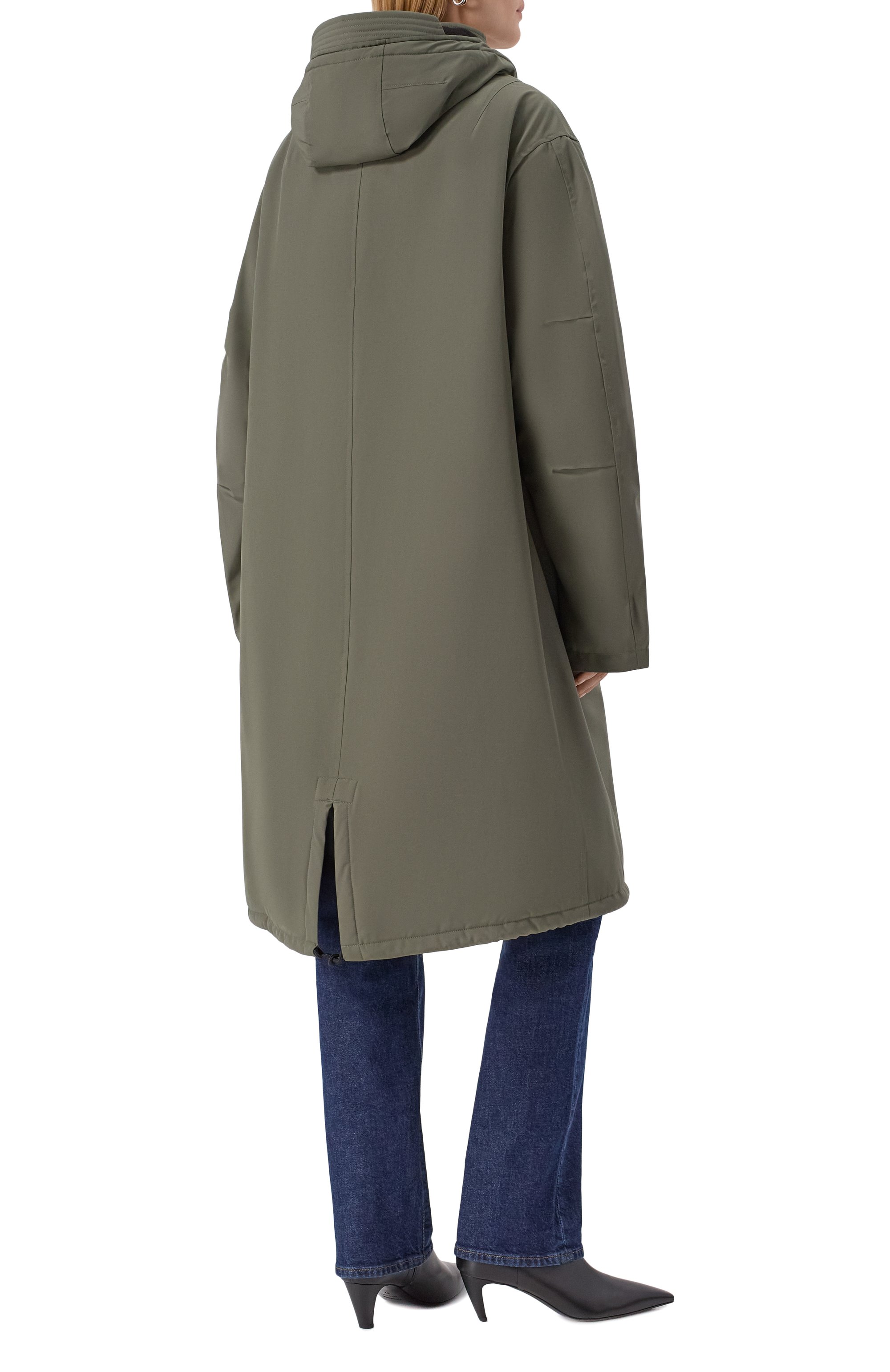 Парка A.P.C. хаки цвета по цене 84350 руб., арт. M30203/PSALJ, фото 4 Парка A.P.C., арт. M30203/PSALJ, фото 4