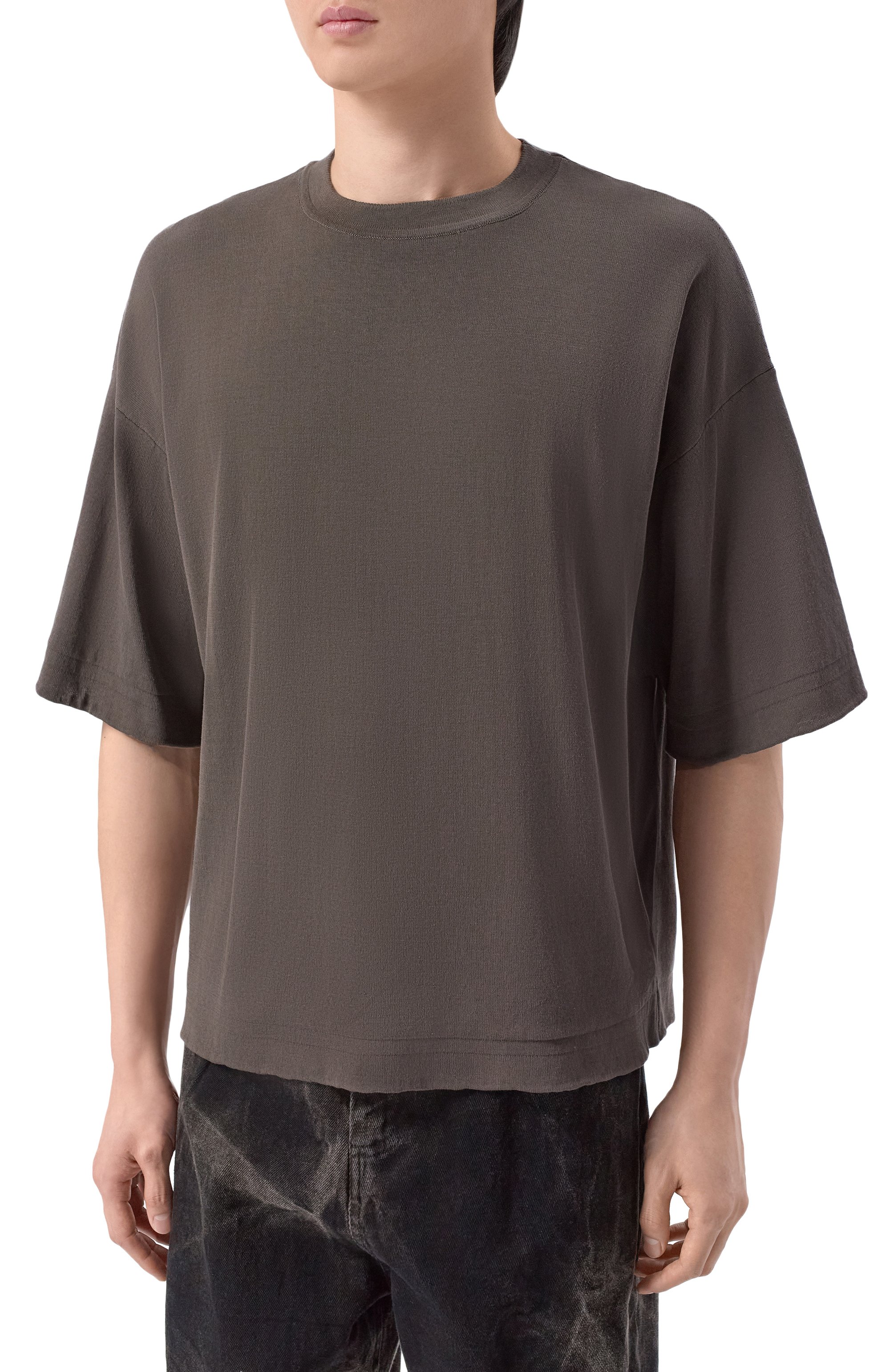 Хлопковая футболка ISABEL BENENATO, арт. UK64S26, фото 3