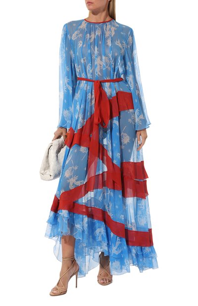 Шелковое платье ULYANA SERGEENKO, арт. ABL002SS23Morocco 0493т23, фото 2