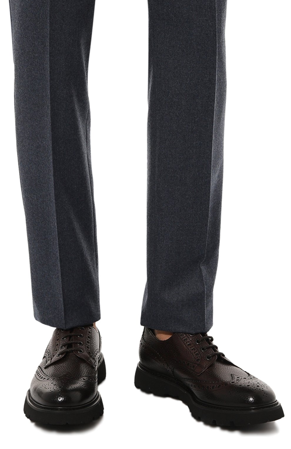 Кожаные дерби DOUCAL'S, арт. DU3225G0TNPF745N, фото 3