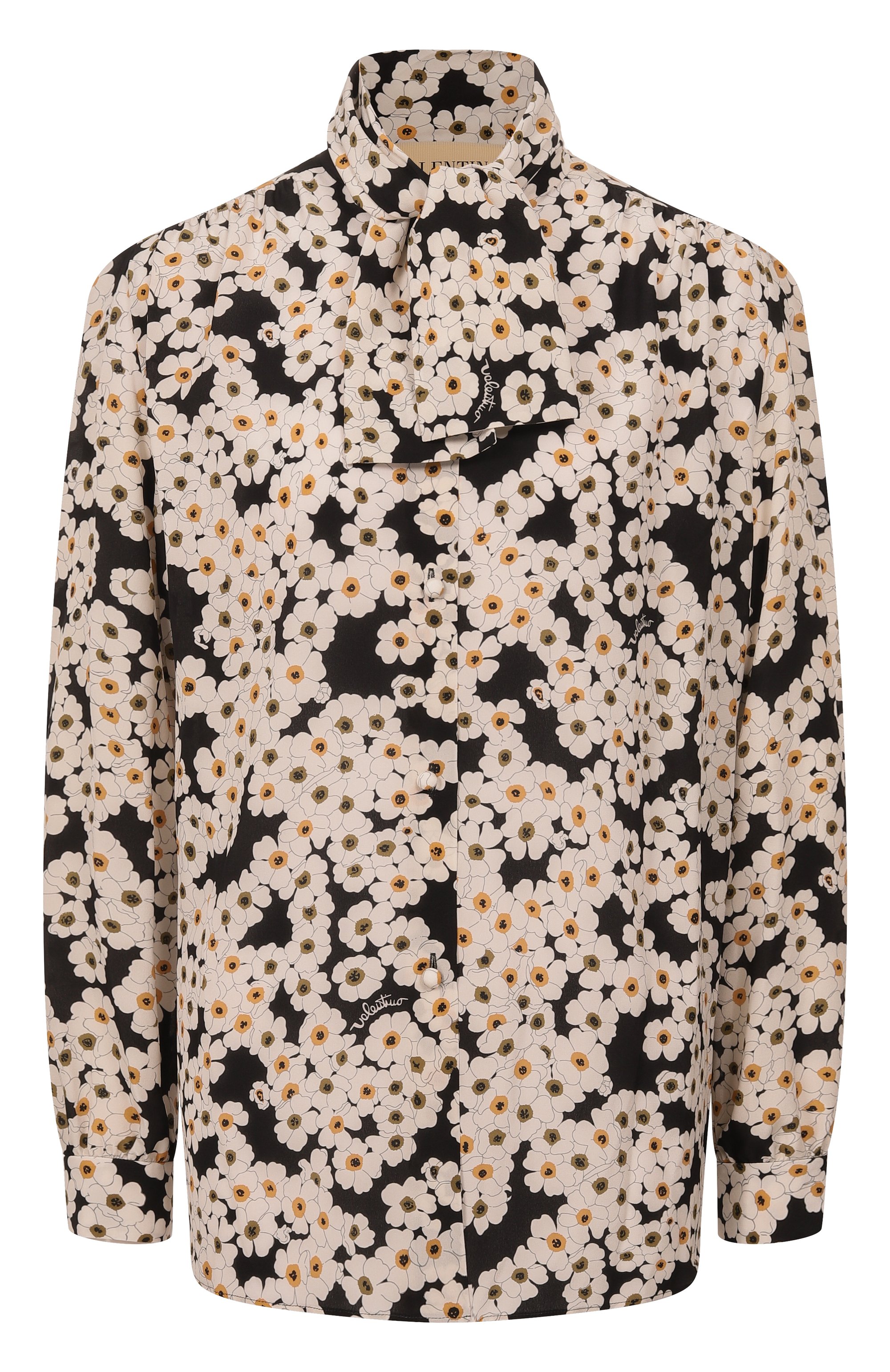 Шелковая блузка VALENTINO, арт. 8B3AB836/9WW, ф ото 1