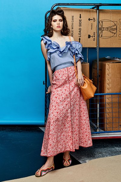 Плетеные балетки с фигурными вырезами FENDI, арт. 8F6495/SP5, фото 5