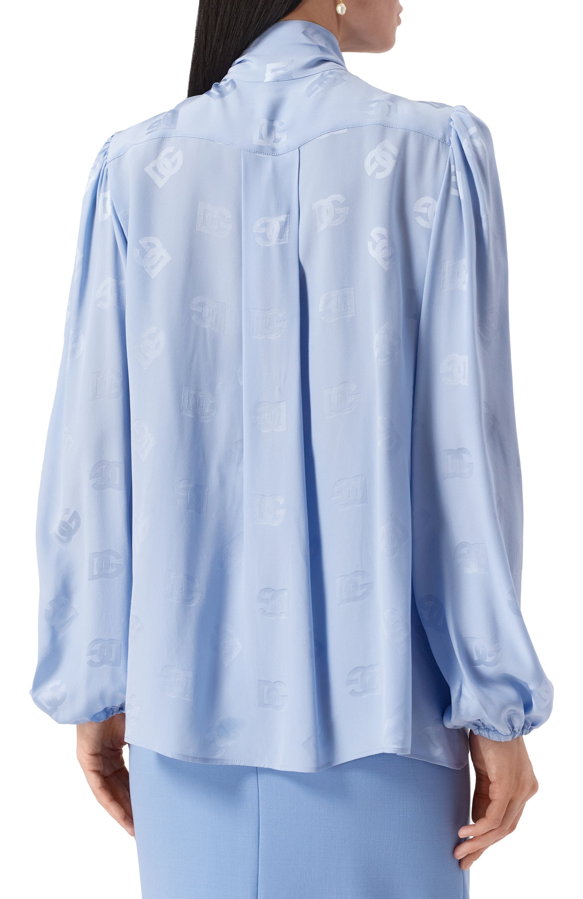 Шелковая блузка DOLCE & GABBANA, арт. F5Q44T/FJ1J0, фото 4