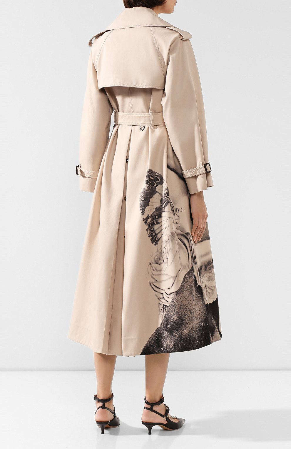 Тренч с принтом VALENTINO, арт. SB0CA46552E, фото 4