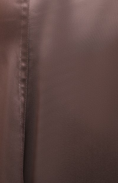 Юбка из вискозы FENDI коричневого цвета по цене 105000 руб., арт. FQ7226 AGT0, фото 5 Юбка из вискозы FENDI, арт. FQ7226 AGT0, фото 5