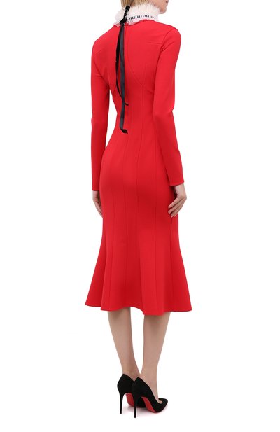 Платье TEGIN красного цвета по цене 57000 руб., арт. FD2005А, фото 4 Платье TEGIN, арт. FD2005А, фото 4