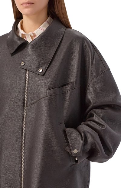 Кожаная куртка MASLOV, арт. Z017, фото 5