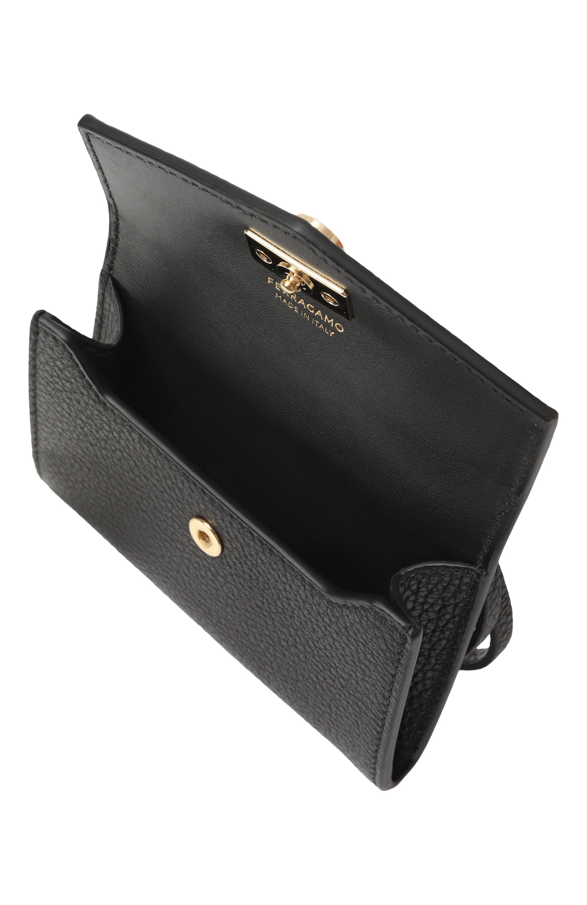 Кожаный футляр дл�я кредитных карт FERRAGAMO, арт. 220979/785, фото 3