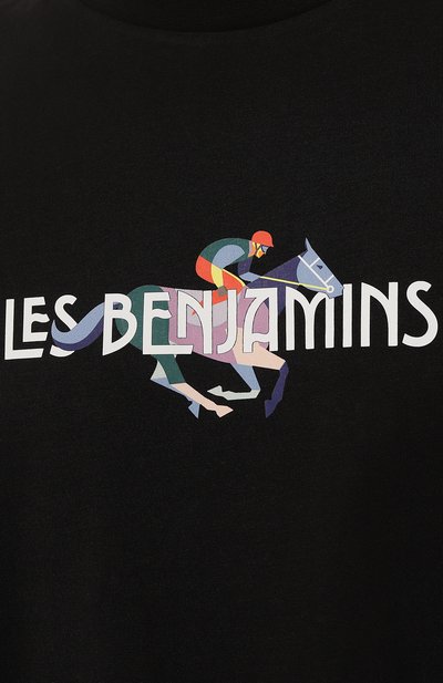 Хлопковая футболка LES BENJAMINS, арт. LB23SSH0EMU0T-011, фото 5