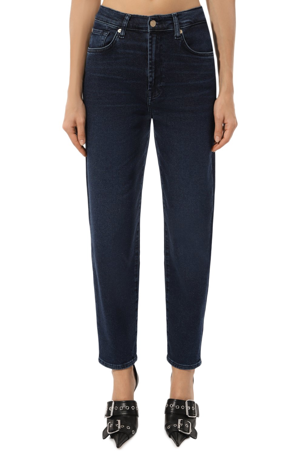 Джинсы 7 FOR ALL MANKIND темно-синего цвета по цене 25250 руб., арт. JSA7A910LC, фото 3 Джинсы 7 FOR ALL MANKIND, арт. JSA7A910LC, фото 3