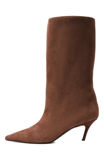 Замшевые сапоги fiona 60 AMINA MUADDI, арт. FI0NA B00T/CR0STA, фото 4