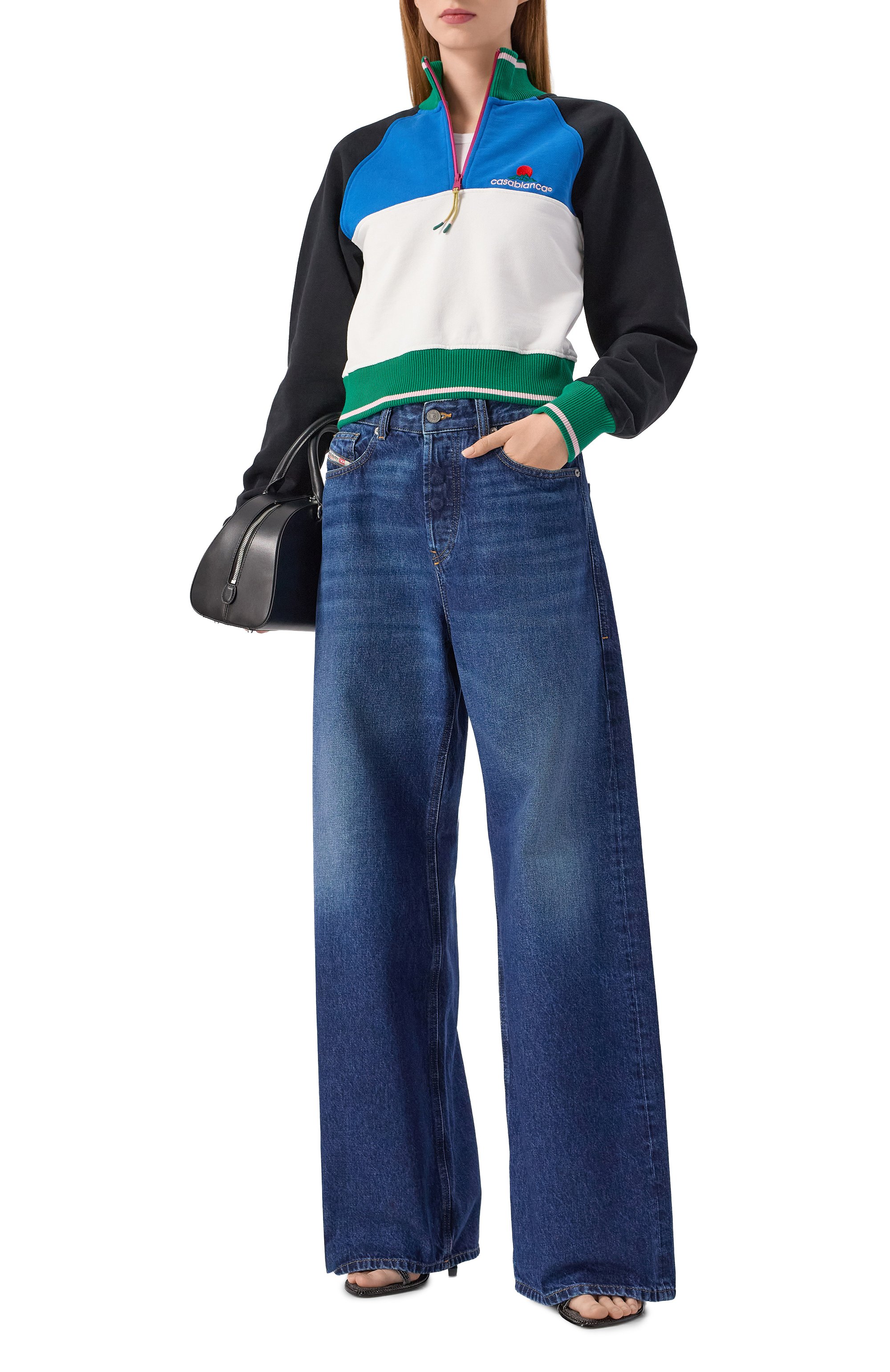 Хлопковый свитшот CASABLANCA, арт. WPF25-JTP-328-01, фото 2