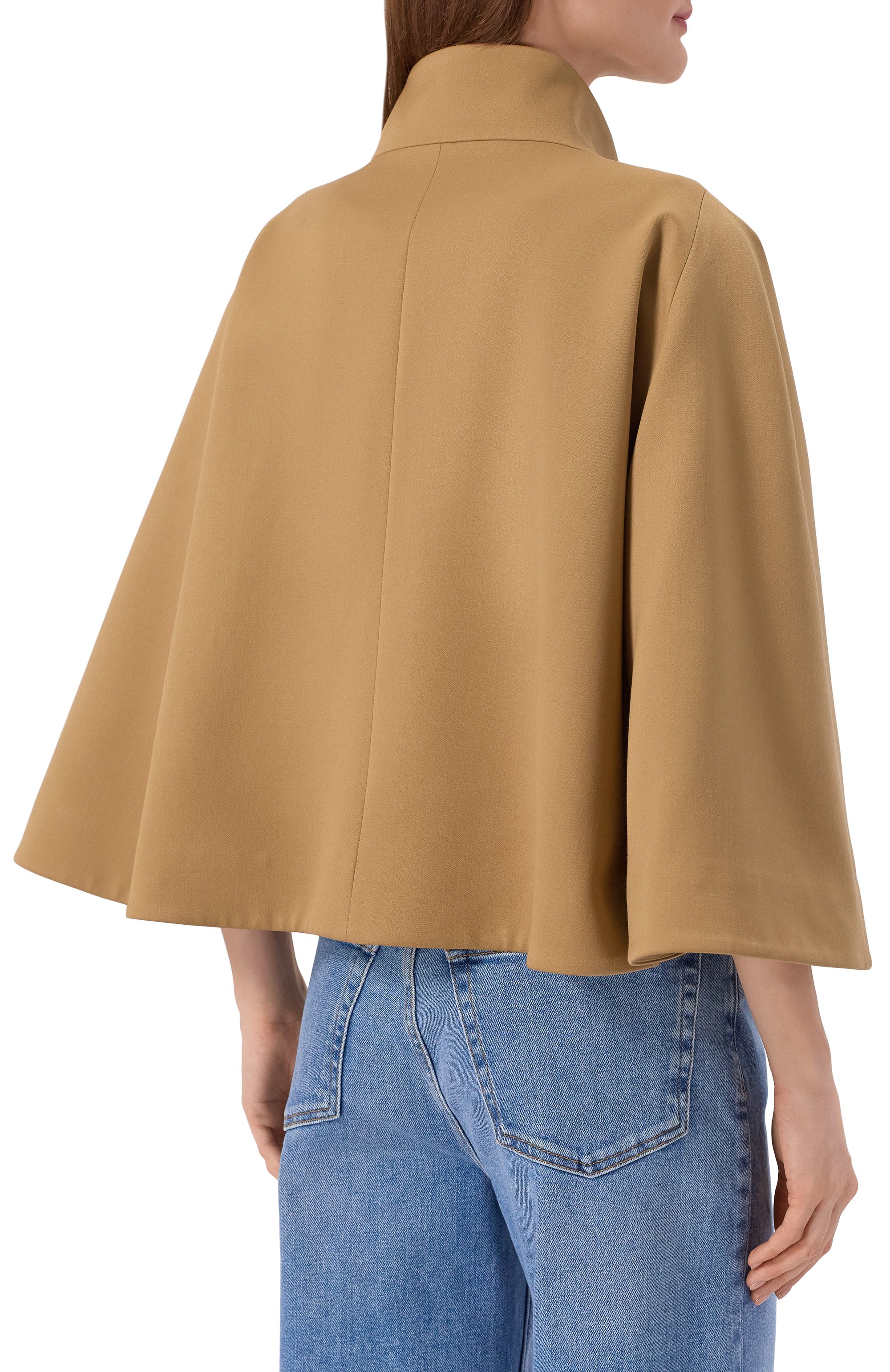 Шерстяной кейп SHERVARLI, арт. JAK26-0026, фото 4