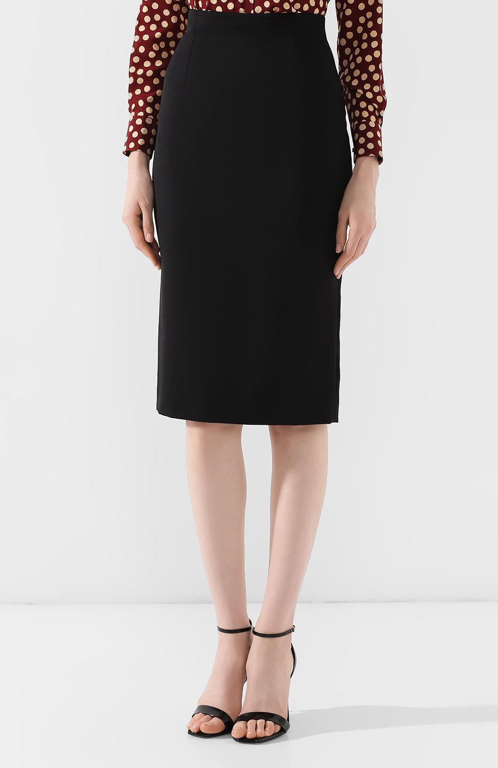 Шерстяная юбка ALEXANDER MCQUEEN, арт. 584714/QJAAC, фото 3
