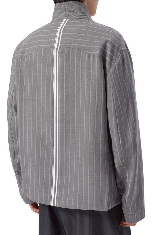 Шерстяной пиджак MORDECAI 26E96MRU33L Серый  26E96MRU33L Фото 4