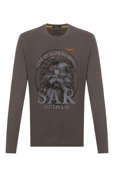 Мужская хлопковый лонгслив AERONAUTICA MILITARE, арт. TS2485UJ00708
