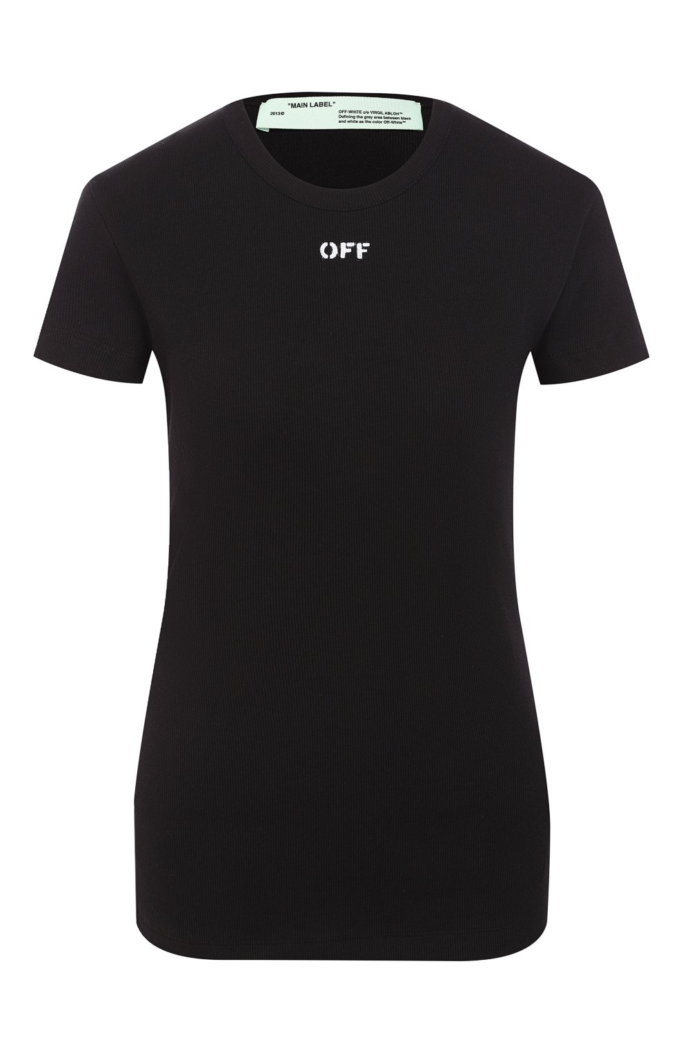 Хлопковая футболка OFF-WHITE, арт. 0WAA065S191430491001, фото 1