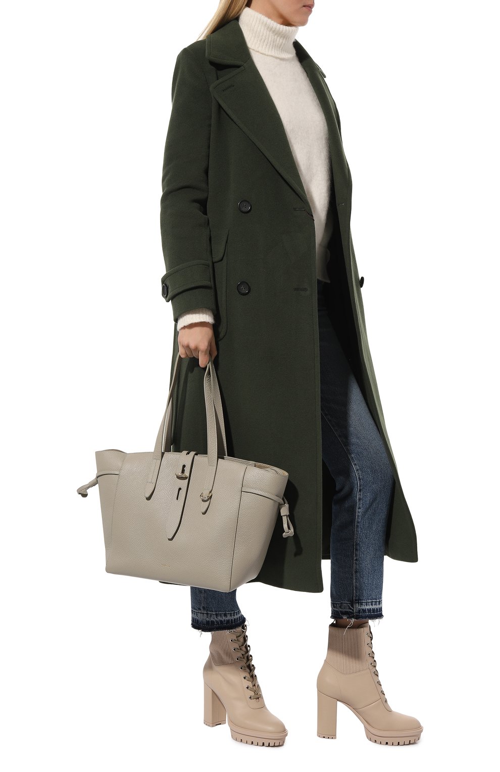 Комбинированные ботильоны martis GIANVITO ROSSI, арт. G73833.70RIC.CE0M0MS, фото 2