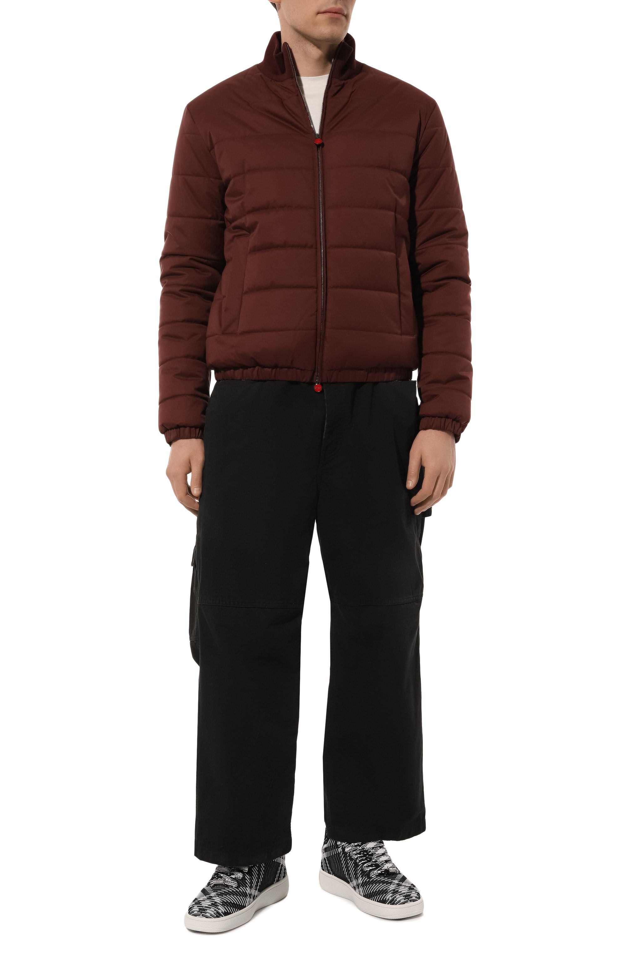 Текстильные кеды box BURBERRY, арт. 8083477, фото 2