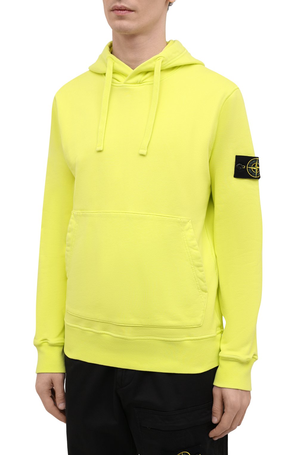 Хлопковое худи STONE ISLAND, арт. 741564151, фото 3