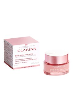 Дневной крем multi-active для всех типов кожи spf 15 (50ml) CLARINS бесцветного цвета, арт. 80100569 | Фото 3 (Региональные ограничения белый список (Axapta Mercury): Не проставлено; Нос: Не проставлено; Тип продукта: Кремы; Назначение: Для лица)