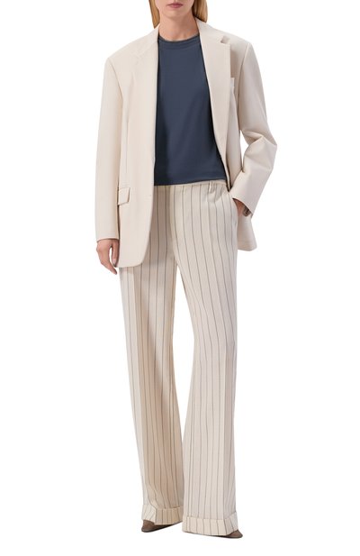 Хлопковый топ BRUNELLO CUCINELLI, арт. MPT18BD200, фото 2