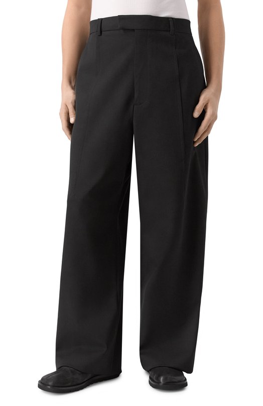 Шерстяные брюки VETEMENTS ME76TP020B/25025 W00L Чёрный  ME76TP020B/25025 W00L Фото 3