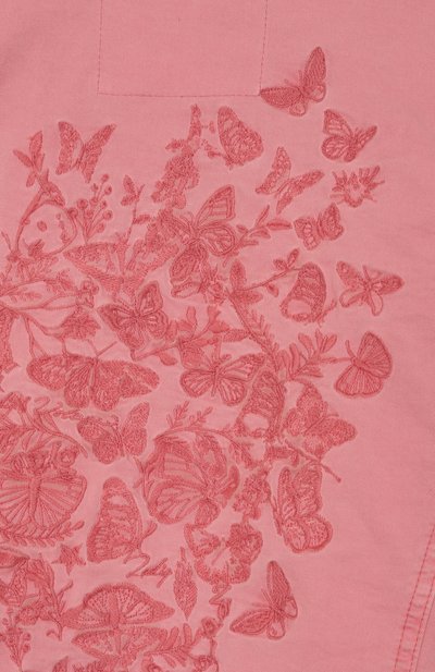 Хлопковая куртка ZADIG AND VOLTAIRE розового цвета по цене 26350 руб., арт. X60363, фото 3 Хлопковая куртка ZADIG AND VOLTAIRE, арт. X60363, фото 3